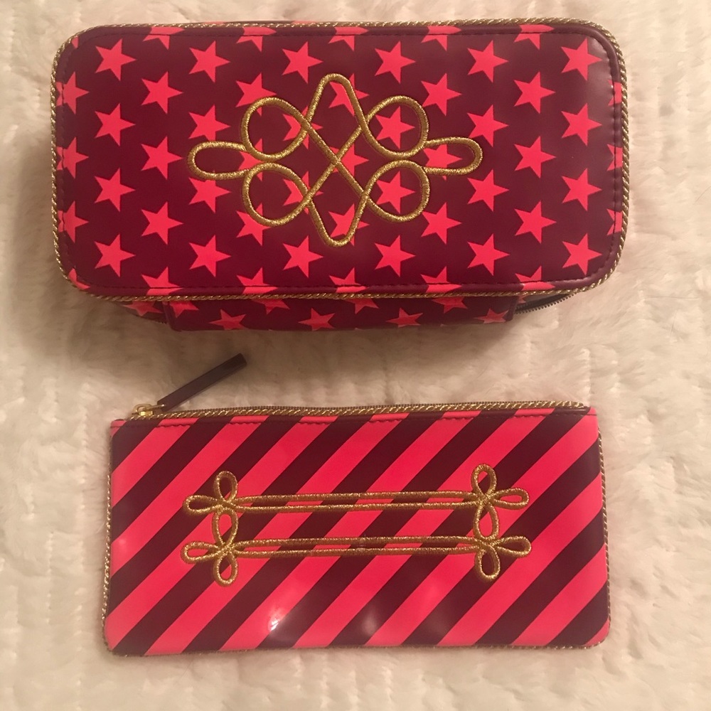 2 holiday MAC makeup bags